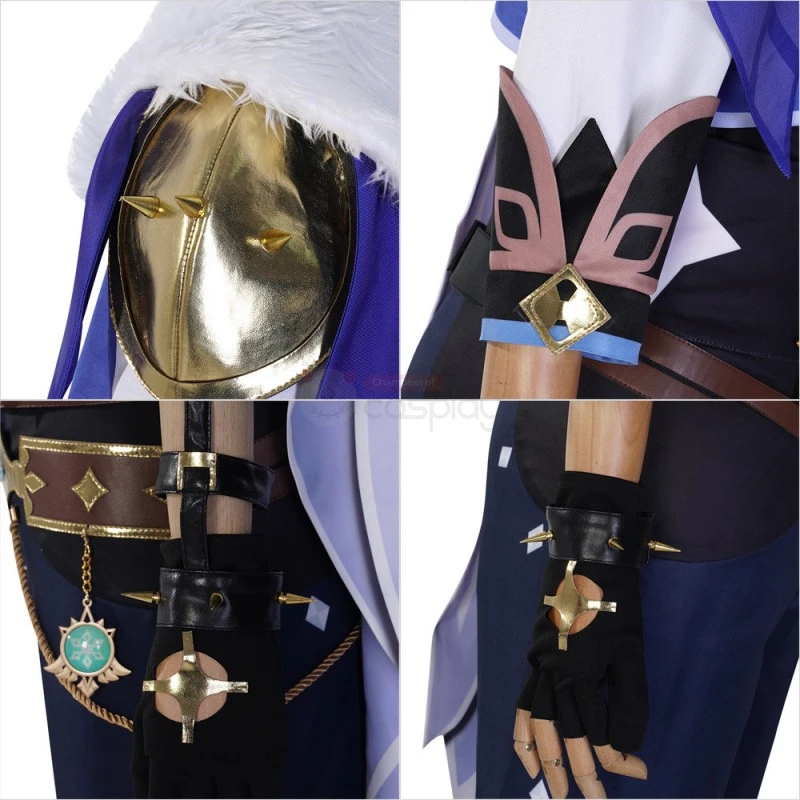 Genshin Impact Cosplay Costumes Kaeya Suit - Image 10