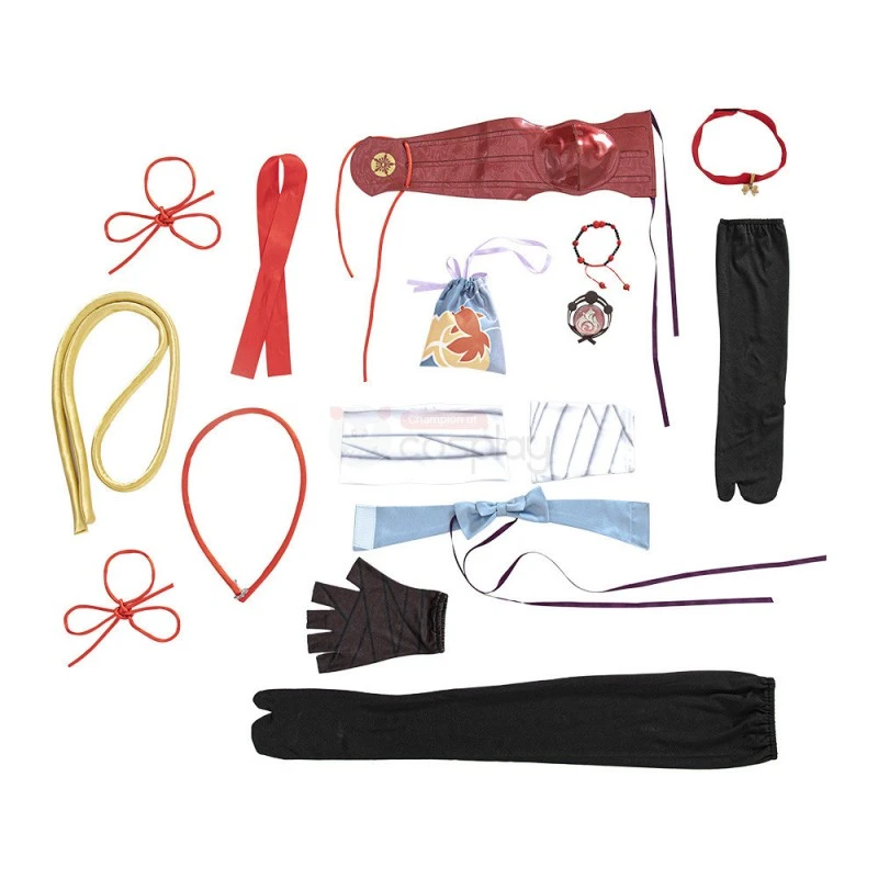 Yoimiya Costume Genshin Impact Cosplay Suit - Image 22