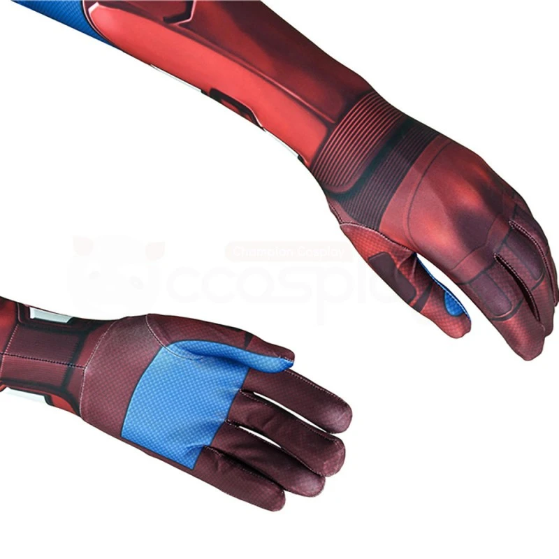 The Avengers Steve Rogers Bodysuit Captain America Cosplay Costume - Image 9