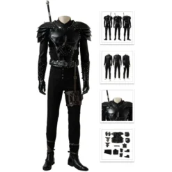 2021 Geralt Costume The Witcher 2 Assassins Of Kings Cosplay Suit