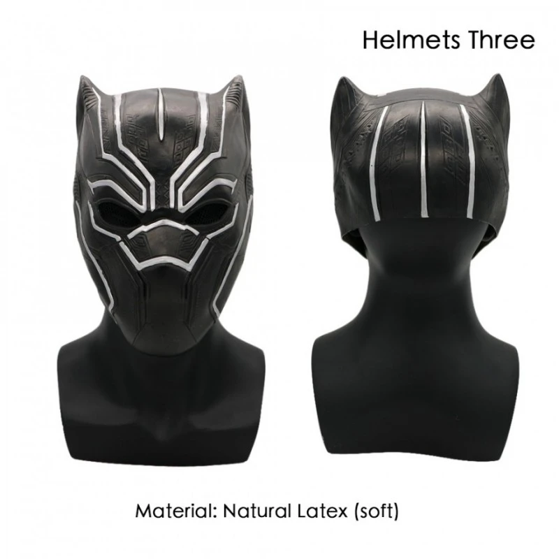 New Black Panther Cosplay Costume T'Challa Jumpsuit - Image 15