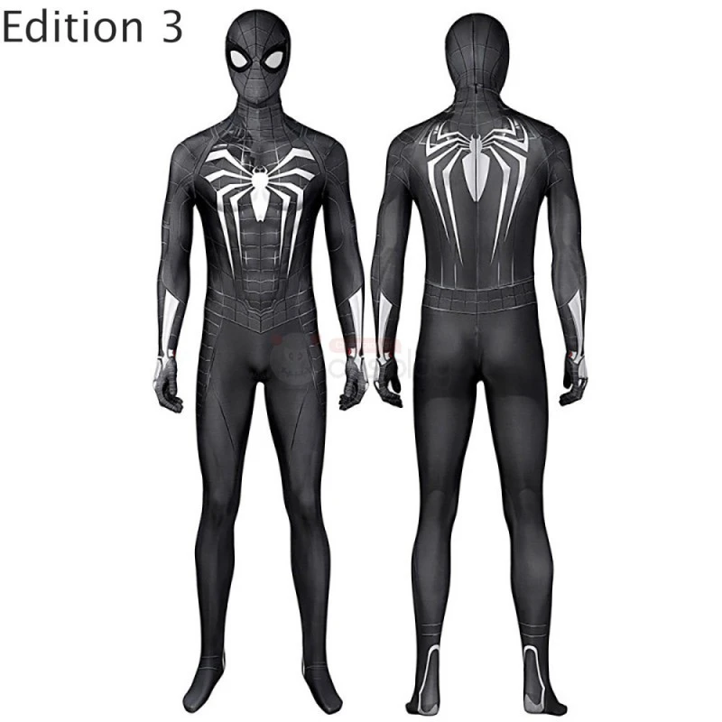Spiderman Suit Spider-Man Miles Morales Jumpsuit Cosplay Costumes - Image 4