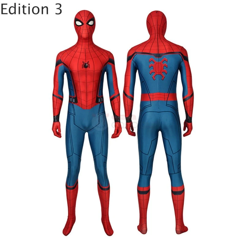 Spiderman Costumes Spider-Man Far From Home Cosplay Suit Classic Edition - Image 4