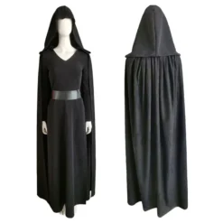 Star Wars The Rise Of Skywalker Rey Black Cosplay Costumes