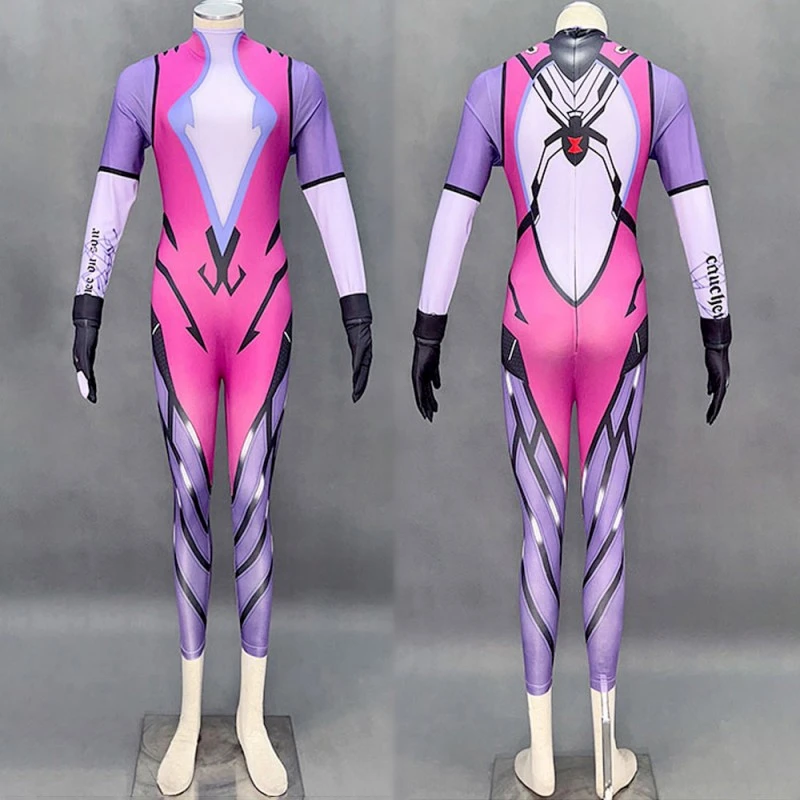 Overwatch Cosplay Costumes Widowmaker Halloween Jumpsuit