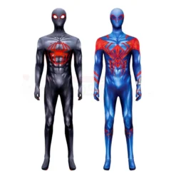 Spiderman Miles Morales Jumpsuit Spider-Man Across The Spider-Verse Cosplay Costume