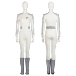 Star Trek Strange New Worlds Sick Crew Number One Cosplay Costumes White Suit