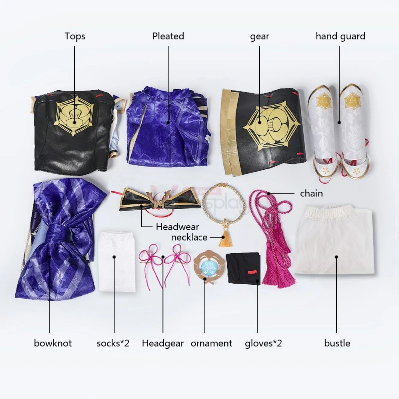 Genshin Impact Kamisato Ayaka Cosplay Costume - Image 9